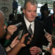 Owner Jim Irsay of the Indianapolis Colts during media day for Super Bowl XLIV at Sun Life Stadium in Miami Gardens, FL. Photographer: Cliff Welch/Icon Sportswire